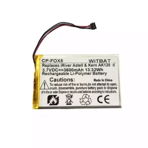New genuine battery for FIIO X1 X3 X5 X7