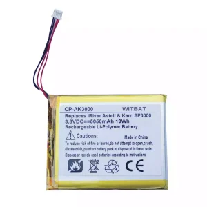 New genuine battery for iRiver Astell & Kern Acro CA1000,PPR41