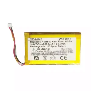 New genuine battery for iRiver Astell & Kern KANN ALPHA PPM43,BZ124678