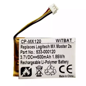 New genuine battery for Logitech AHB572535,533-000120