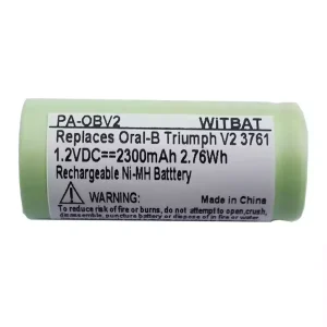 New genuine battery for Braun Oral-B D25,D28,D29,D30,D32,D34,P5000,P6000,P7000