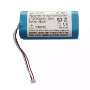 New genuine battery for Aosu Video Doorbell V8,V8S,V8P,V8 pro,HB-AX11