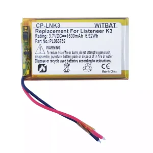 New genuine battery for Listener K3